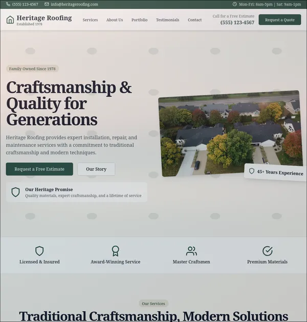 Heritage Roofing