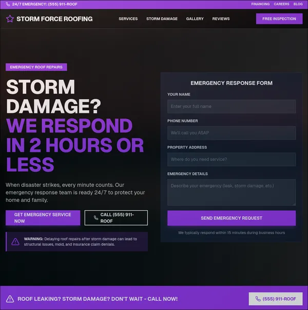 Storm Force Roofing
